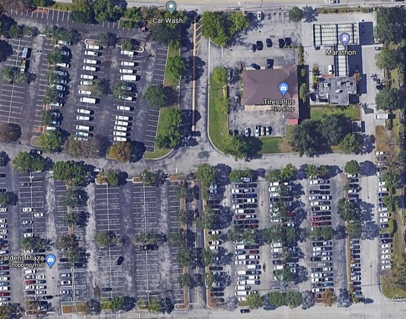 Parking Lot in Hialeah, Florida 0