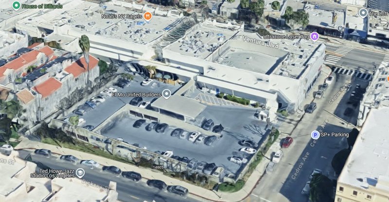 Parking Lot in Sherman Oaks, California 1