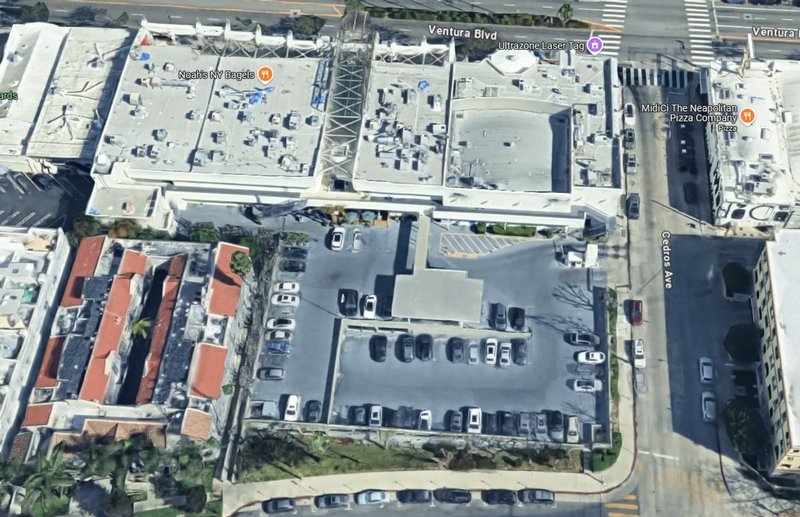 Parking Lot in Sherman Oaks, California 3