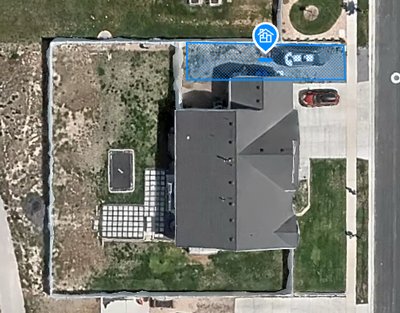 10×40 Driveway in Eagle Mountain, UT near 2857 E Harvest Ln 2